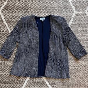 Catherines Glitter Jacket Sz 16W